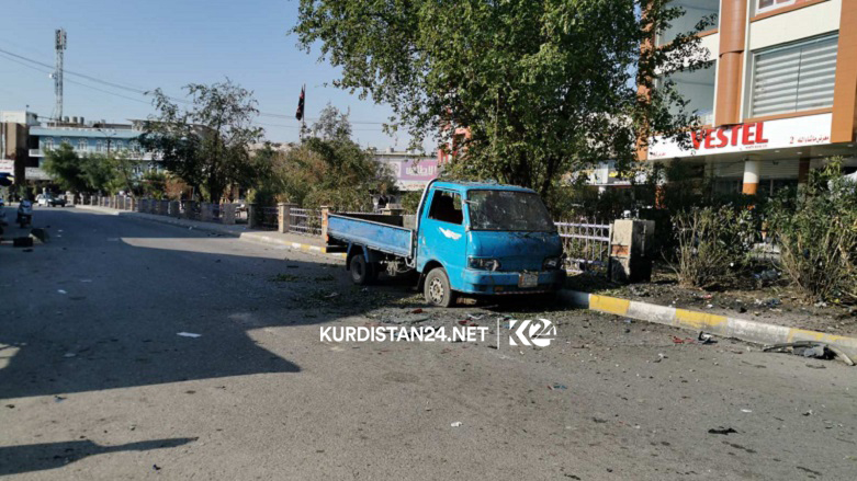 تەقینەوەیەک لە ناو بازاڕی کەرکووک روویدا